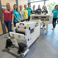 Nouvelle imprimante DTF A3 33CM à double tête 2 XP600 entièrement automatique avec encre pigmentée de qualité supérieure