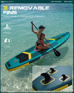 OEM Custom Stand up Paddle Board Inflavel 450lb Capacity Inflatable Sup With Seat for All Skill Levels AI04/7 Inflatable Design - Product Image 6