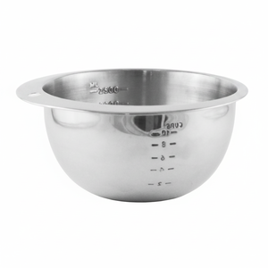 2500ml ciotola di miscelazione in acciaio inox con scala graduata utensile prodotto - Product Image 2