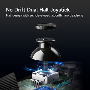 EasySMX X10 Không Dây Cơ Khí Gamepad Bốn Hội Trường USB PC Chuyển Hơi Nước Android TV Android IOS Di Động Điều Khiển - Product Image 4