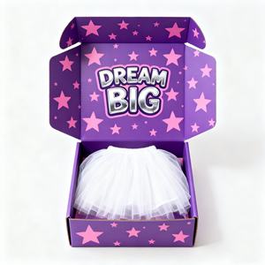 Coffrets cadeaux d'avion en papier ondulé dur imprimés double face personnalisés haut de gamme pour l'emballage de vêtements <span class=keywords><strong>Transport</strong></span> expédition - Product Image 4