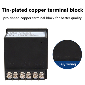 Régulateur de température numérique/à aiguille LED <span class=keywords><strong>TED</strong></span>-2001 AC 220V 380V 0-400 degrés avec thermocouple de type <span class=keywords><strong>K</strong></span> et type E - Product Image 5