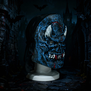 Maschera Zombie Professionale in EVA per Halloween, Accessorio Cosplay <span class=keywords><strong>Horror</strong></span> Personalizzato a Viso Intero - Product Image 4