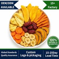 Groothandel Yoghurt Toppings Gedroogd Gemengd Fruit Groothandel Natuurlijke Topping Non-GMO Vegan Gedroogd Fruit Gedroogde Groenten