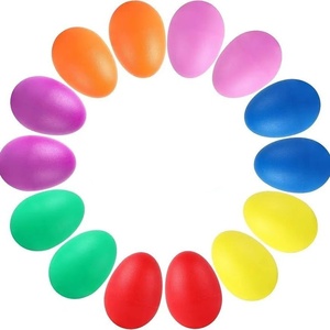 Maracas de Plástico Coloridas al por Mayor, Sonajero de Huevo para Fiestas, Bodas, Eventos Deportivos, Regalo de Cumpleaños - Product Image 2