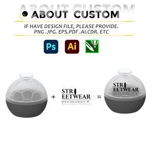 Molde de Silicona 3D para Cubitos de Hielo con Forma de Balón de Fútbol, Ecológico, con Certificación CE, Personalizable con Logotipo, para Bares y Clubes - Product Image 5