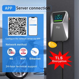 Promotion : Station <span class=keywords><strong>de</strong></span> <span class=keywords><strong>recharge</strong></span> mobile sur pied <span class=keywords><strong>de</strong></span> haute qualité, 48 A, 22 kW, niveau 2, pour véhicules électriques, usage commercial et domestique - Product Image 3