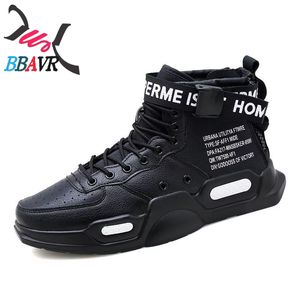 Baskets montantes décontractées pour hommes de marque, chaussures de basketball et de tennis tendance pour garçons, antidérapantes, avec doublure en maille, pour activités de plein air et tout-terrain - Product Image 4