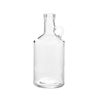 Clair 500ml 700ml 750ml Vodka Whisky et Spiritueux Bouteille en Verre Fournisseurs Professionnels