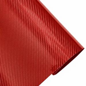 1.52*18M Roll Silver 6D Carbon Fiber Film Stiker Dekorasi Interior Mobil Sport Berbahan Serat Karbon 6D, Perekat Sendiri, Logo/Badge, Pengubah Warna - Product Image 5