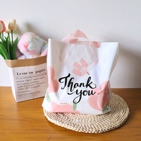 Sacs de courses jetables en LDPE avec valve, poignées longues, origine Zhejiang, personnalisables pour la vente au détail et l'expédition