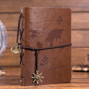 <span class=keywords><strong>2022</strong></span> Vintage 60 Page Journal fait à la main en relief en cuir rouge Album Photo bricolage 18*22cm PU Scrapbook <span class=keywords><strong>carte</strong></span> motif Portable pour - Product Image 6