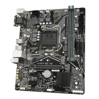 Carte mère Gigabyte H410M S2 V2/V3 d'origine, Intel 10e génération, M.2 NVME DDR4 64 Go, processeur I7/I5/I3, H410, double RAM, SATA, LGA1200, ordinateur de bureau