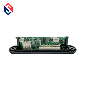 Araba MP3 ses kartı dekoder kurulu 12V AUX modülü MP3 çalar siyah Usb Mp 3 oyuncu hoparlör <span class=keywords><strong>Bluetooth</strong></span> kart taşınabilir hoparlör Tf kartı - Product Image 2