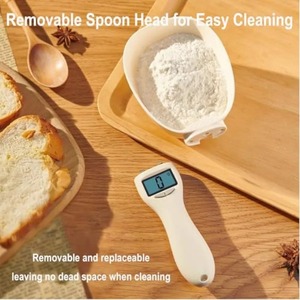 Báscula Digital de Alta Precisión, Cuchara Medidora Electrónica, Cuchara para Pesar Alimentos con Capacidad de 800g, Báscula de Cocina para Café, Repostería y Alimentos para Mascotas - Product Image 3