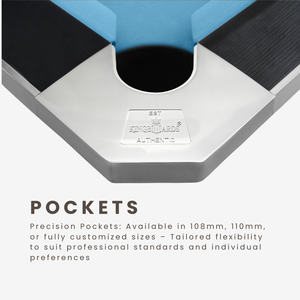 Luxury <b>Pool</b> <b>Table</b> Tournament Edition 9ft <b>Slate</b> Billiard <b>Table</b> Championship Official Tournament OEM ODM - Product Image 6