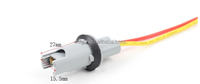Conector de enchufe de luz de coche T5 T10 T13 T15 T20 3156 3157 7440 7443 1156 1157 para uso automotriz