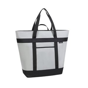 กระเป๋าเก็บความเย็นแบบกันน้ำพิมพ์โลโก้ตามสั่ง พร้อมหูหิ้วทันสมัย สำหรับปิกนิก อาหารกลางวัน บรรจุภัณฑ์อาหาร และส่งอาหาร - Product Image 5