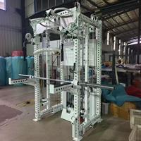 Nouveaux modèles 2026 : Machine Smith 3-en-1 en acier au carbone avec pile de poids 70kg*2 – Équipement de gym complet pour la relaxation musculaire et l'entraînement du corps entier