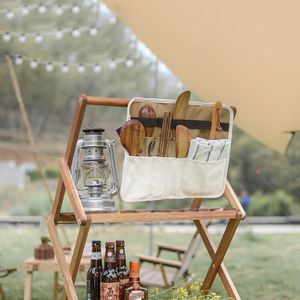 Borsa da viaggio di Tela di Stoccaggio Stoviglie Kit Sacchetto di Trekking Attrezzature Picnic per il <span class=keywords><strong>Campeggio</strong></span> Esterno BBQ - Product Image 2