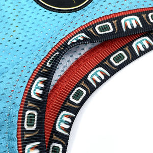 Bordado de alta calidad Baloncesto Desgaste Sublimación Malla Bordado Logo Personalizado Baloncesto Jersey - Product Image 5