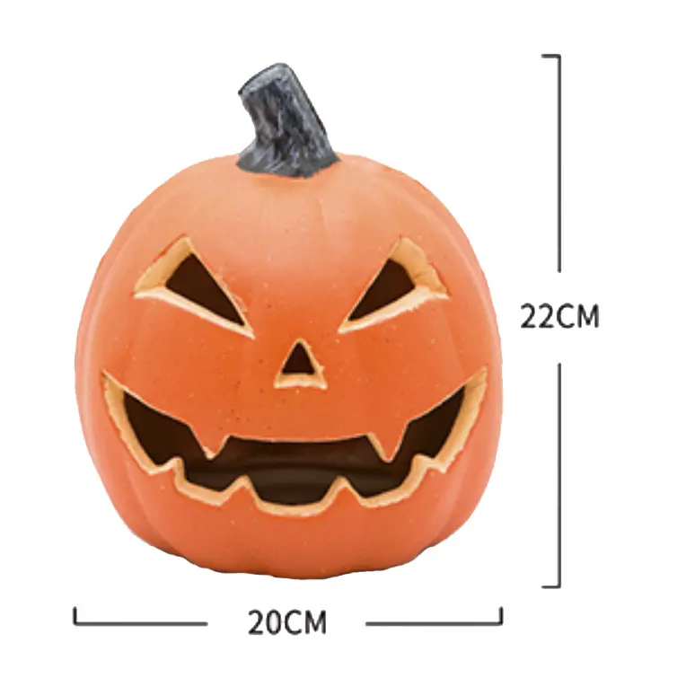 9 inch halloween decoration pumpkin lights jack o lantern