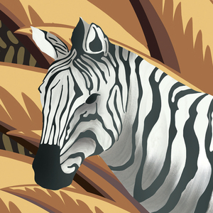 Murale d'animaux de la forêt peinte à la main, <span class=keywords><strong>papier</strong></span> <span class=keywords><strong>peint</strong></span> moderne de luxe écologique ignifuge pour chambre d'enfant et crèche - Product Image 2