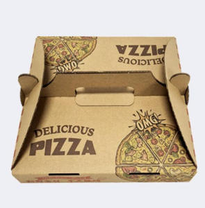 Caixa de Pizza Biodegradável Personalizável de 6, 7, <span class=keywords><strong>8</strong></span> e 9 Polegadas com Forro de Espuma, Caixa de Pizza Personalizada - Product Image 1