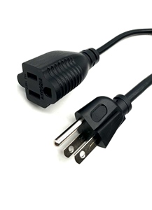 Đã được phê duyệt 3 pin prong cắm cáp USA 3pin 10A/13A/15A AC dây điện chì IEC C13 chúng tôi dây điện - Product Image 4