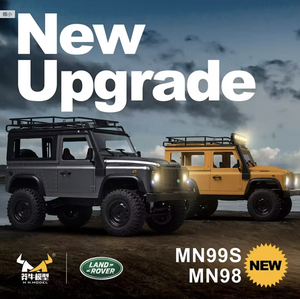 Authentique, sous licence, nouveau modèle amélioré MN98 MN99S <span class=keywords><strong>Land</strong></span> <span class=keywords><strong>Rover</strong></span> <span class=keywords><strong>Defender</strong></span> 90 1/12 RC Rock <span class=keywords><strong>Crawler</strong></span> 4WD 2.4G Véhicule tout-terrain télécommandé - Product Image 2