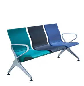 3座机场椅现代候机室椅心理接待铝候机室椅商业家具