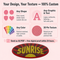 Étiquette en silicone 3D personnalisée avec texture, logo en relief OEM ODM, patch thermocollant, qualité alimentaire OEKO-TEX Flex, faible quantité minimale de commande (MOQ)