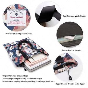 BSCI factory Original Floral <b>big</b> Tote <b>Bag</b> women custom logo Shoulder <b>Bag</b> for Gym Hiking Picnic Travel <b>Beach</b> souvenir - Product Image 4