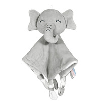 Couvertures en peluche super douce pour bébé, couverture de sécurité éléphant, cadeaux pour nouveau-né