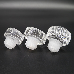 Tapas de Barra Corcho Para <span class=keywords><strong>Vino</strong></span> De Cristal พร้อมโลโก้ที่กำหนดเอง - Product Image 1