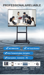 OEM安卓操作系统4k显示器20点触摸屏<span class=keywords><strong>100</strong></span>电视教室互动白板 - Product Image 4