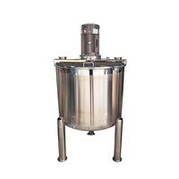 Cuve de mélange en acier inoxydable 304 avec agitateur pour le lait