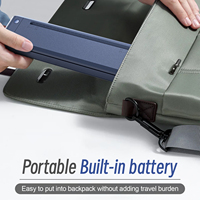 Impresora Térmica Portátil Instantánea NETUM, 300DPI, Papel Normal A4 + USB/ Batería de 1200mAh, para Viajes de Negocios