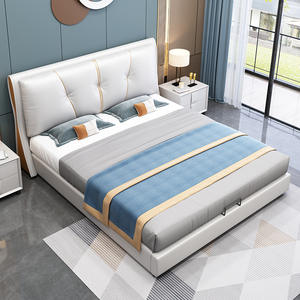 Lit de Rangement Convertible en Chêne Blanc de Haute Qualité, Style Moderne et Classique, pour Enfants, Meuble de <span class=keywords><strong>Chambre</strong></span> Doux pour Garçons Yfj - Product Image 4