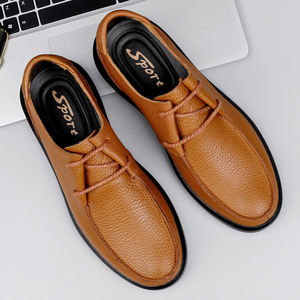Nouvelles Chaussures Habillées et Oxford en Cuir de Vachette Souple pour Hommes, Style Business Décontracté, à Lacets, de Haute Qualité, pour la Vente en Gros - Product Image 4