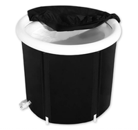 Bain de glace gonflable en PVC Bain de glace pliable portable Baignoire de trempage pour adultes bain de glace portable