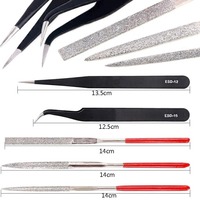Kit de construction de maquettes d'avion et de voitures 14 pièces-Kit de démarrage pour débutants avec outils essentiels