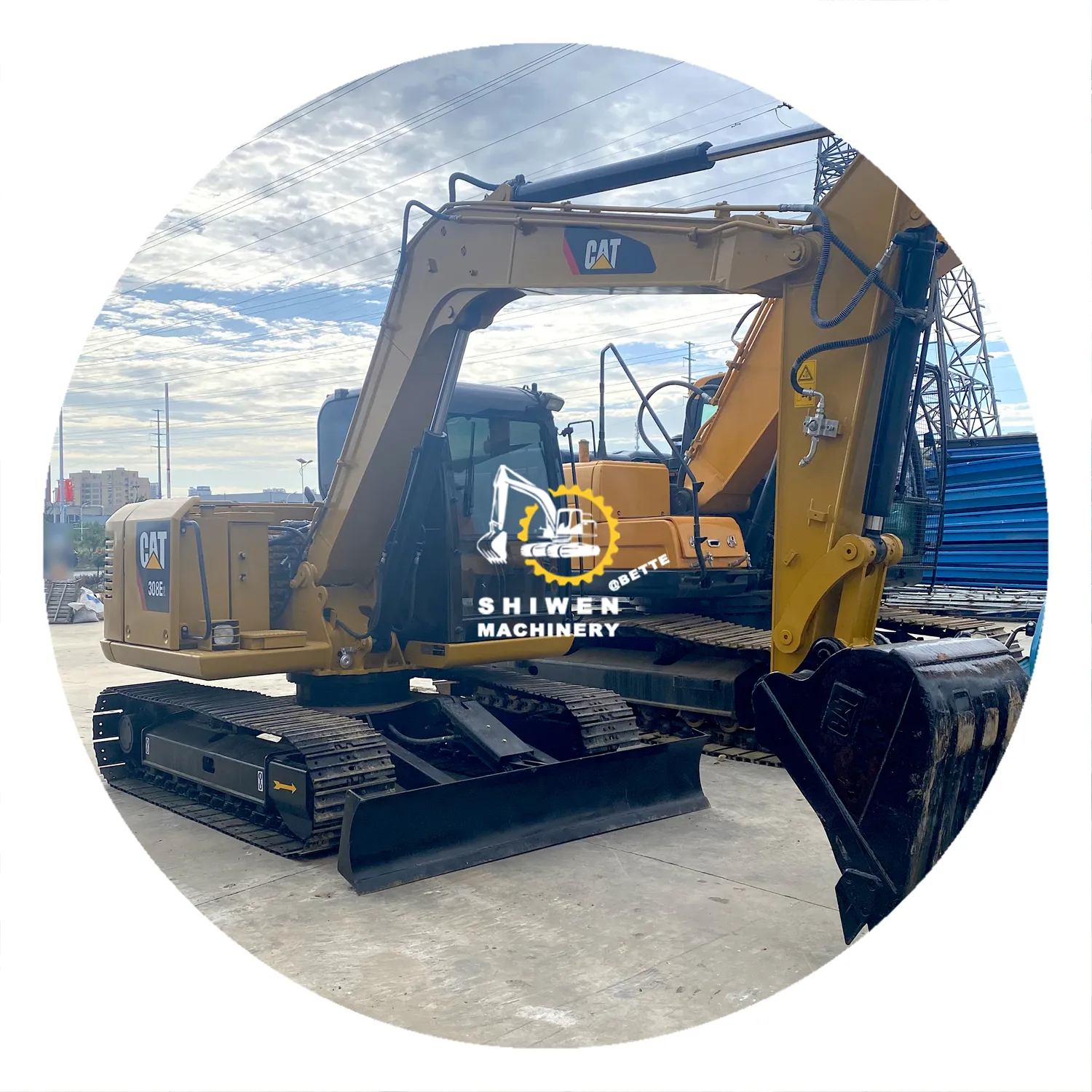 Caterpillar 308E2 mini used excavator in good condition for sale second-hand hydraulic crawler excavator CAT308E2 308