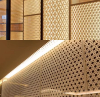 Paravent décoratif translucide en bambou tressé effet charbon de bois, style moderne, pour maison, hôpital, salon