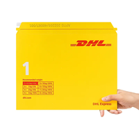 Enveloppe de papier postal auto-scellante Sac de sécurité Expédition DHL UPS FedEx Express Mail Enveloppe de protection postale Documents Enveloppe