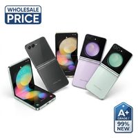 Samsung Galaxy Z Flip 5 SM-F731U 8GB/256GB Bora Purple d'occasion, Z Flip 5 débloqué, Z Flip 5 pliable