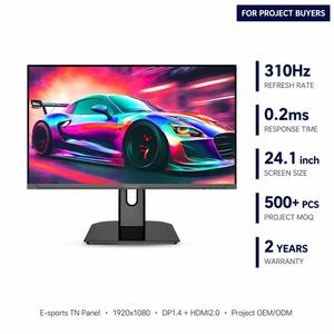 Moniteur Esports 24 pouces 310 Hz 0,2 ms Panneau <span class=keywords><strong>TN</strong></span> <span class=keywords><strong>93</strong></span>% DCI-P3 HDR400 DP1.4 Écran de jeu Prix direct usine - Product Image 2