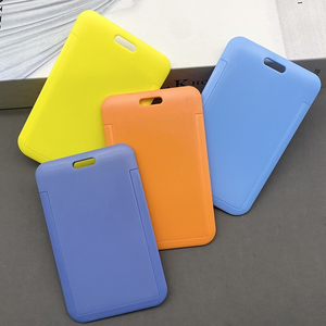 作業カードホルダープラスチックABSスライディングデザインIDカードプロテクター - Product Image 6