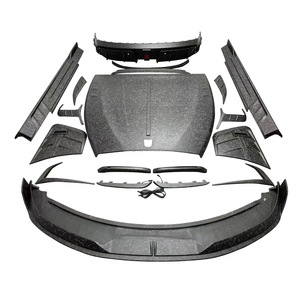 Kit carrosserie décoratif <span class=keywords><strong>Mansory</strong></span> pour Rolls Royce Spectre : pare-chocs, capot, diffuseur arrière, lèvre avant et jupes latérales en fibre de carbone sèche - Product Image 2