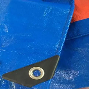 100% imperméable PE bâche tissu usine traité aux UV Poly tissé bâche extérieure pour l'industrie tente camion Cargo Machine couvrant - Product Image 3